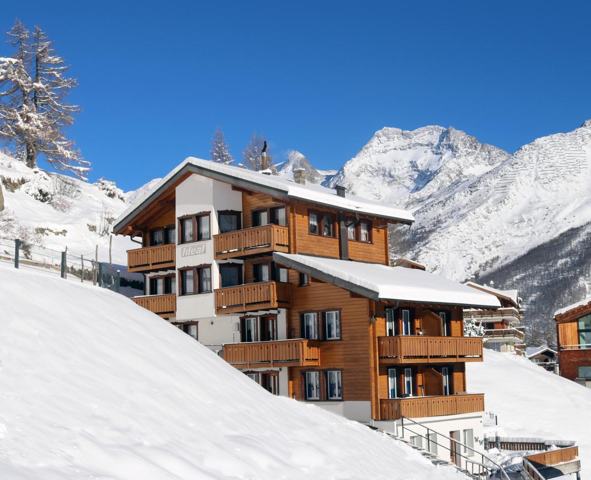 Chalet Ideal Saas Fee Extérieur photo